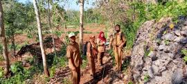 Persiapan Pembangunan Jalan Usaha Tani (JUT) Jalur Munggli Padukuhan Mendang I